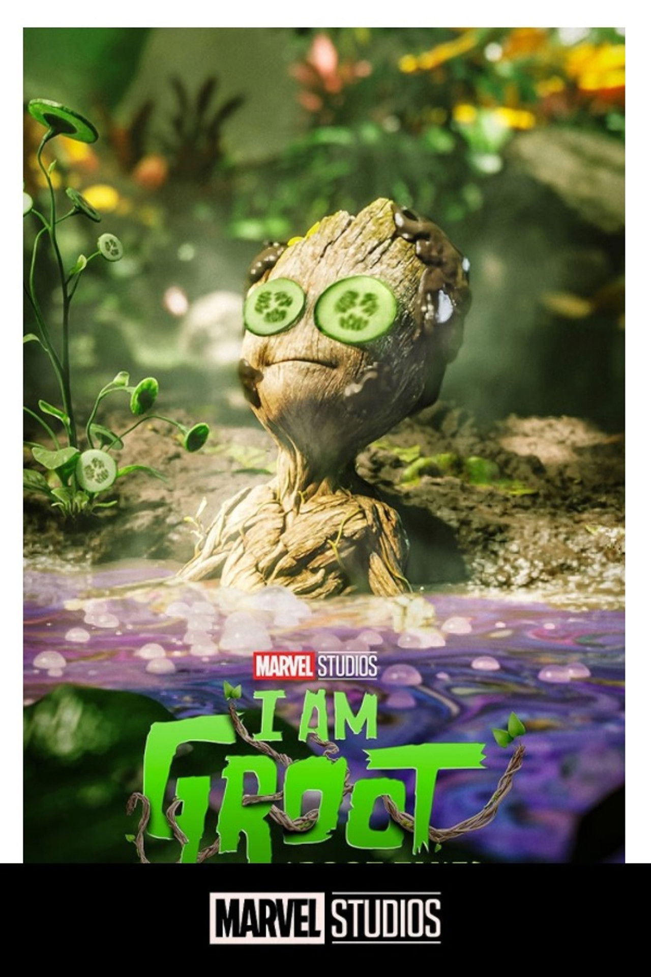 Groot Takes a Bath